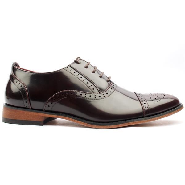 GOOR Mens Oxblood formal dress shoes