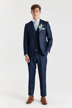 Arthur Navy 3 piece suit