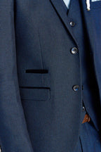 Arthur Navy 3 piece suit
