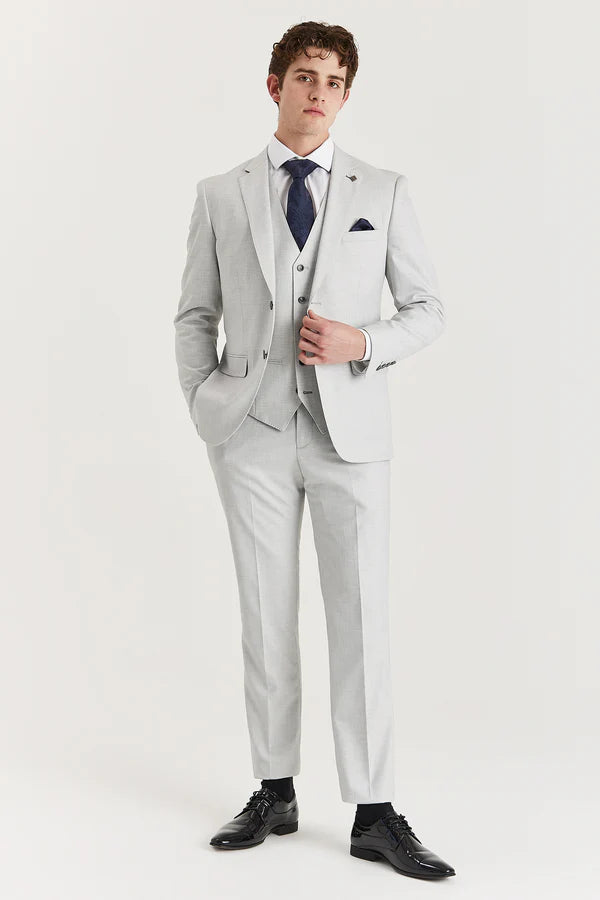 Belmont Silver 3 piece suit