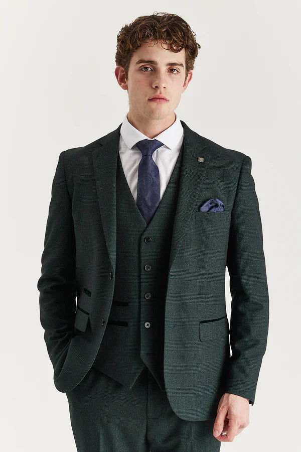 Regent Olive 3 piece Suit