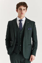 Regent Olive 3 piece Suit