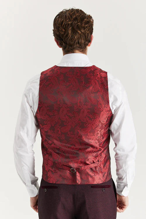 Regent wine 3 piece suit