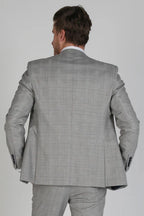Hugo Grey checked 3 piece suit