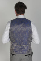 Hugo Grey checked 3 piece suit