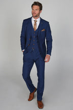 Mayfair Blue 3 piece suit