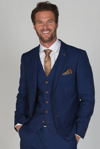 Mayfair Blue 3 piece suit
