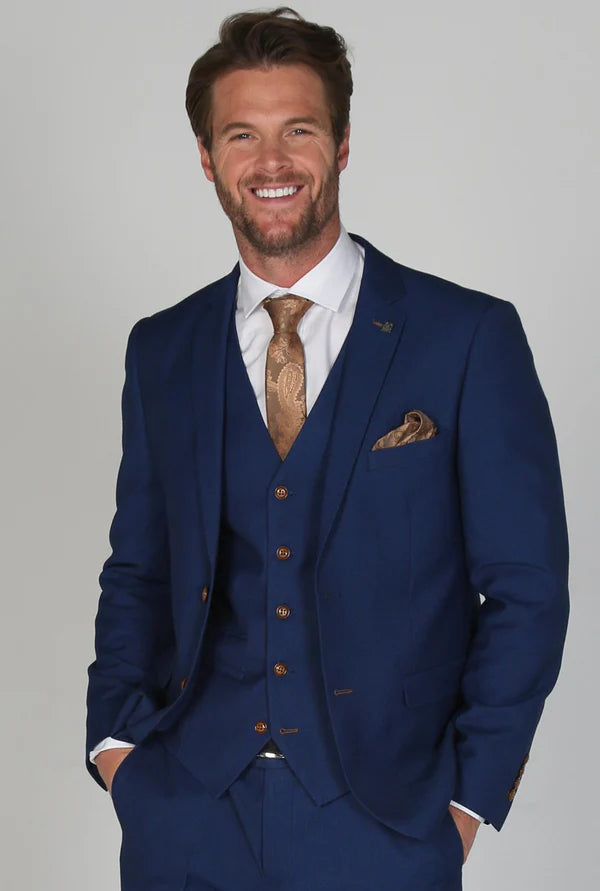 Mayfair Blue 3 piece suit