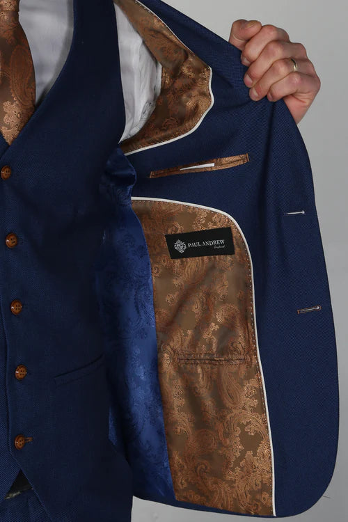 Mayfair Blue 3 piece suit