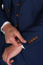 Mayfair Blue 3 piece suit