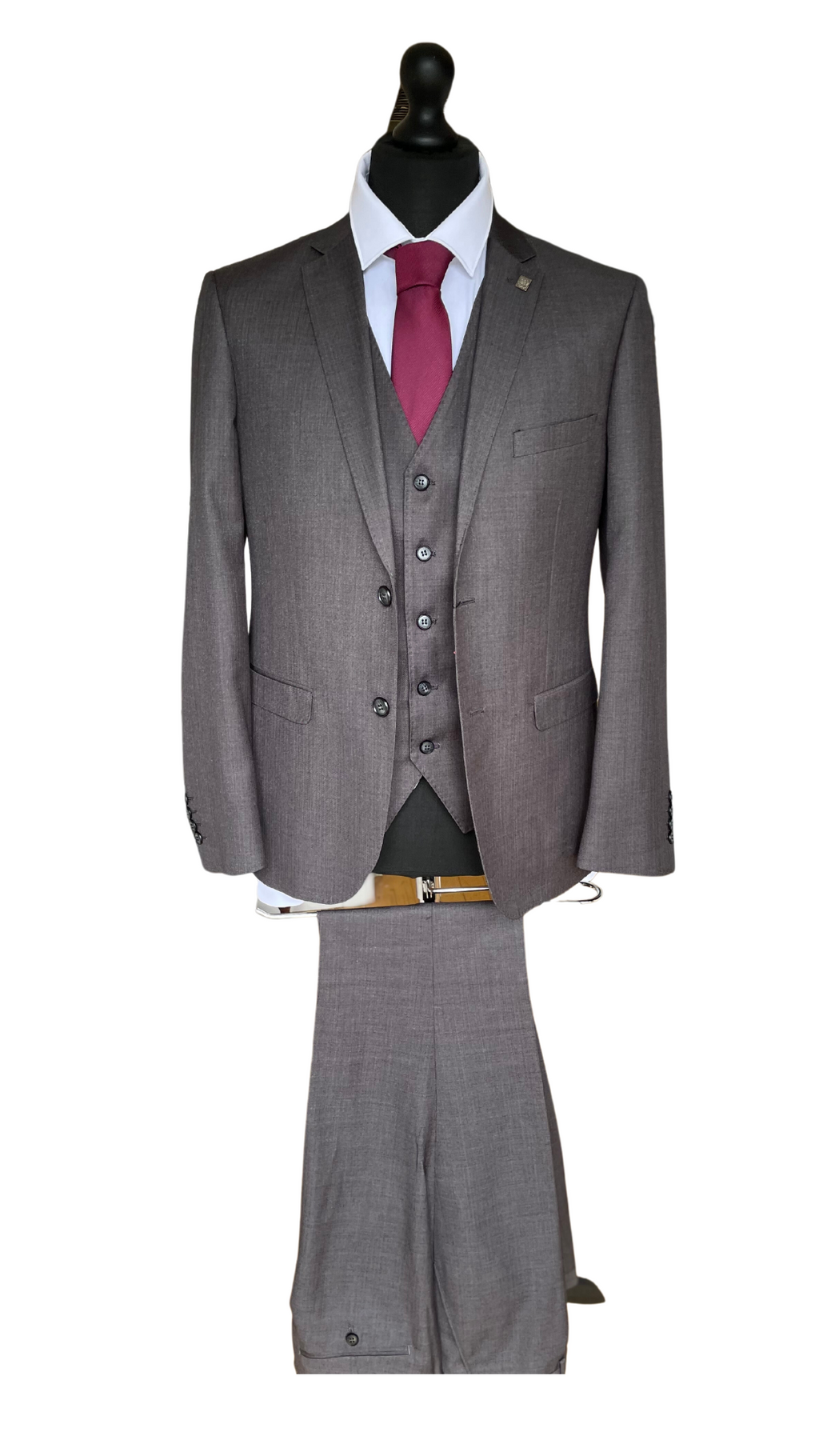 Paul Andrew Charles Charcoal grey 3 piece suit