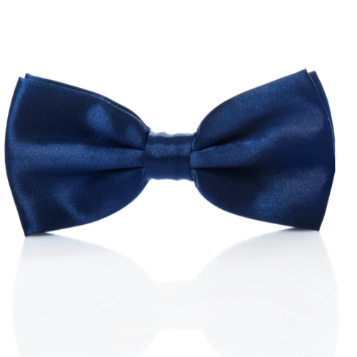 Navy bowtie