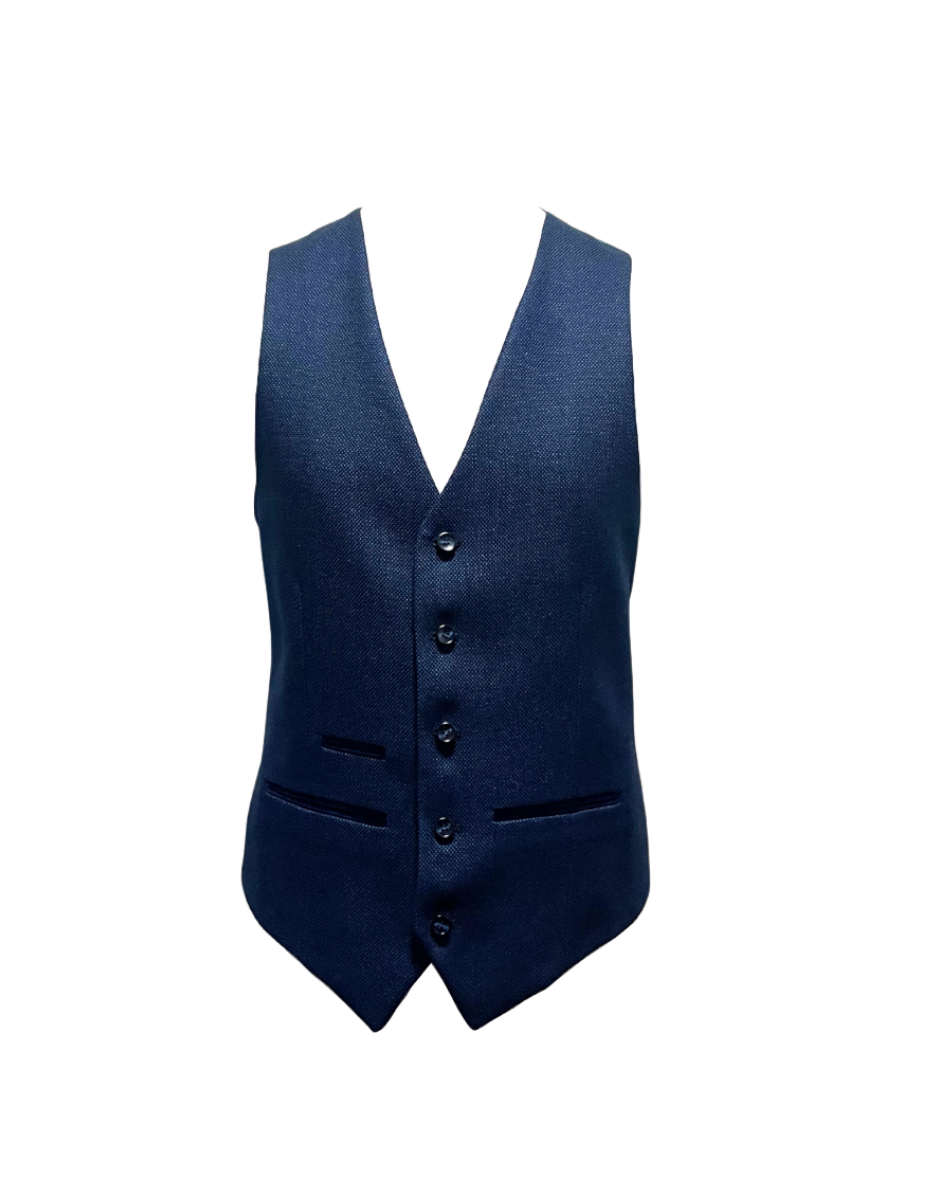 Arthur Navy Waistcoat