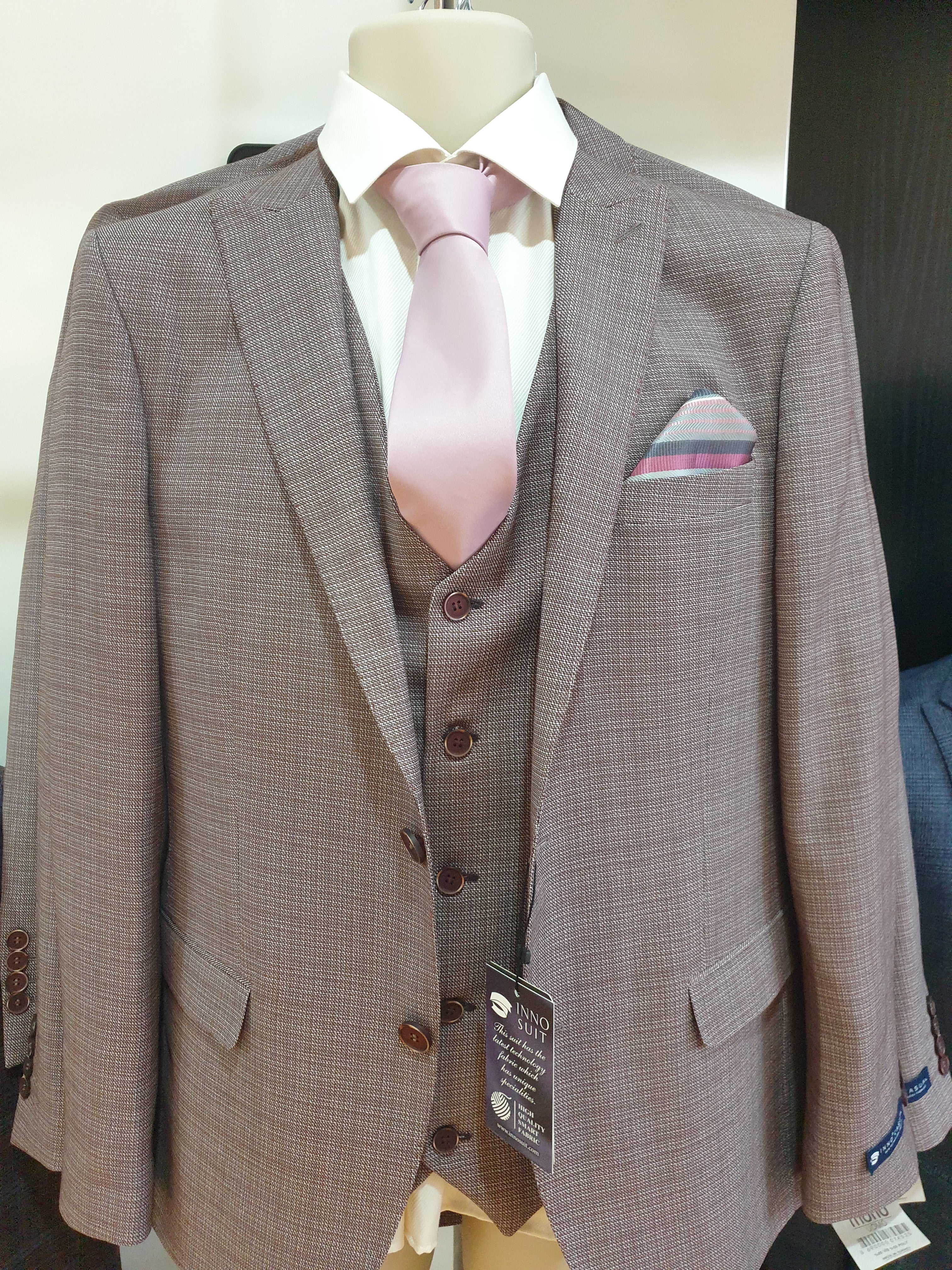 Paul Andrew 3 piece Grey Suit