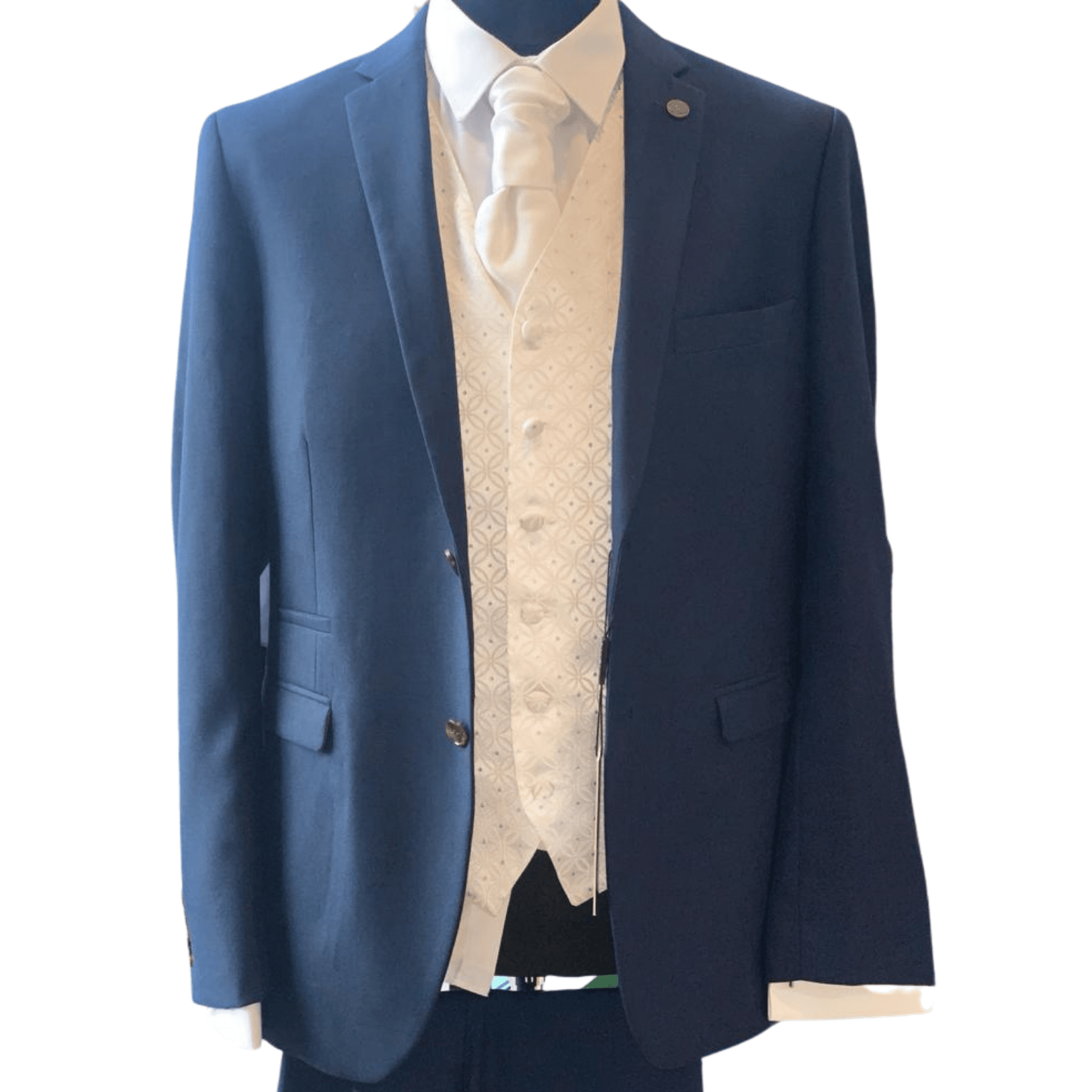 Paul Andrews Calvin Navy, 3 Piece Suit ,