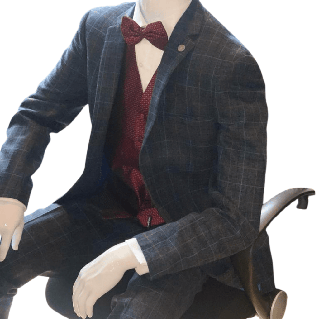 Harvey navy 3 piece suit , wool suit, Beautiful Suit