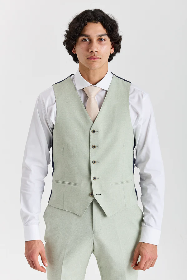 Belmont Sage 3 piece Suit