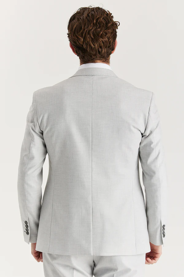 Belmont SIlver 3 piece suit