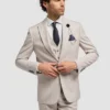 CaridiBeigeFront Caridi Beige 3 Piece suit