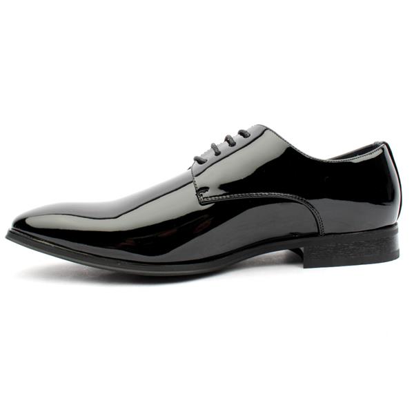 GOOR Black Patent Dress Shoes